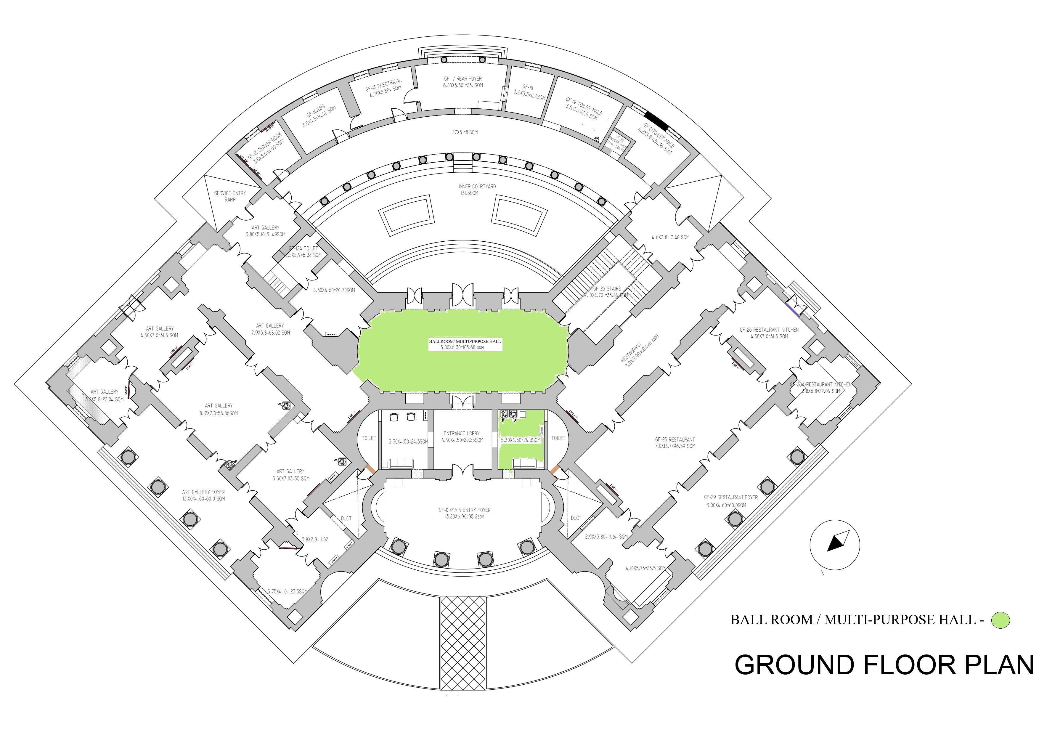 Travancore GF Ballroom -Multi Purpose Hall