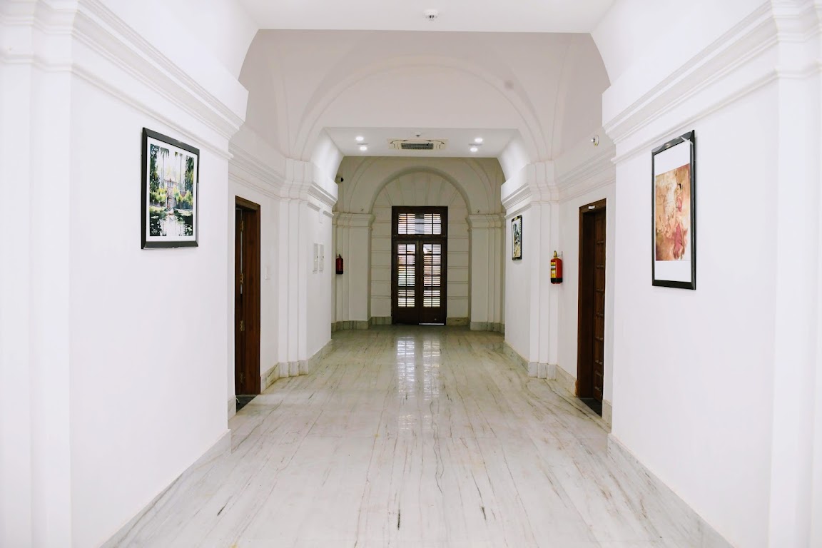 Hallway At Travancore Palace